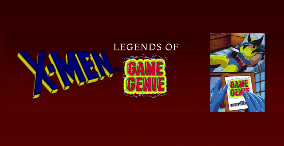 Legends of Game Genie - X-Men on Sega Genesis cover