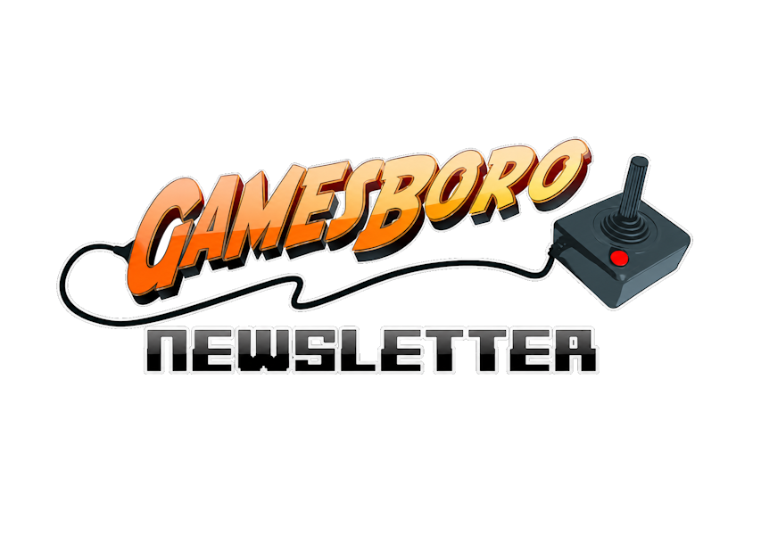 Gamesboro Newsletter Issue 1: NBA Hangtime, Gaming Guilt & Super Metroid Prices. 1 Gamesboro Newsletter logo