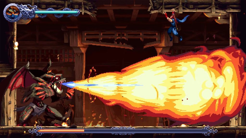 Ninja Gaiden Ragebound is What Gaming Was Supposed to Stay Like 3 bossfight