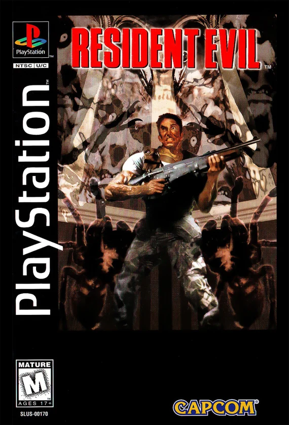 Resident Evil box art for original Playstation